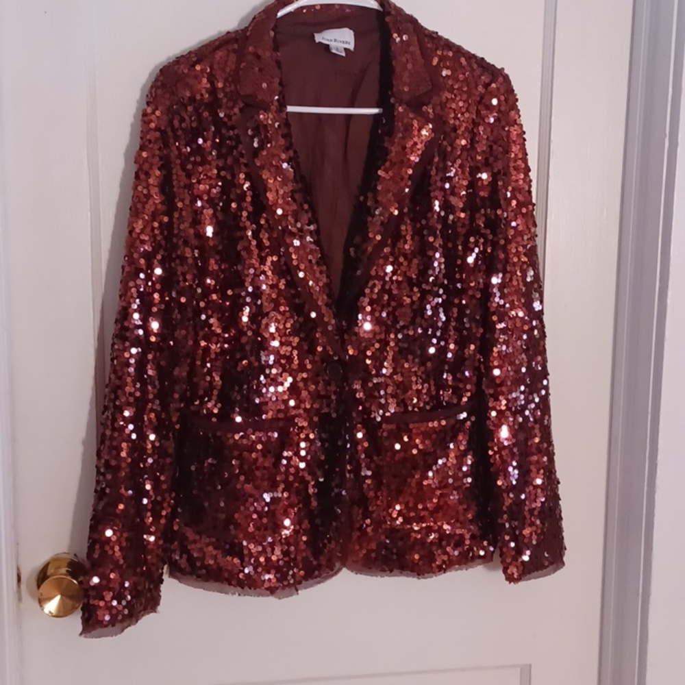 Jones Rivers sequence jacket brown size small